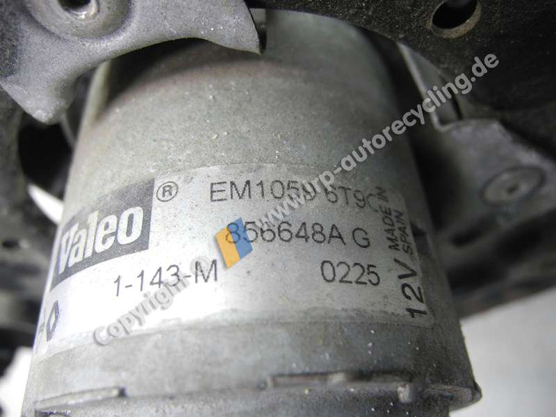 Renault Clio 2 BJ2001 original Elektrolüfter mit Zarge *D7FG746*